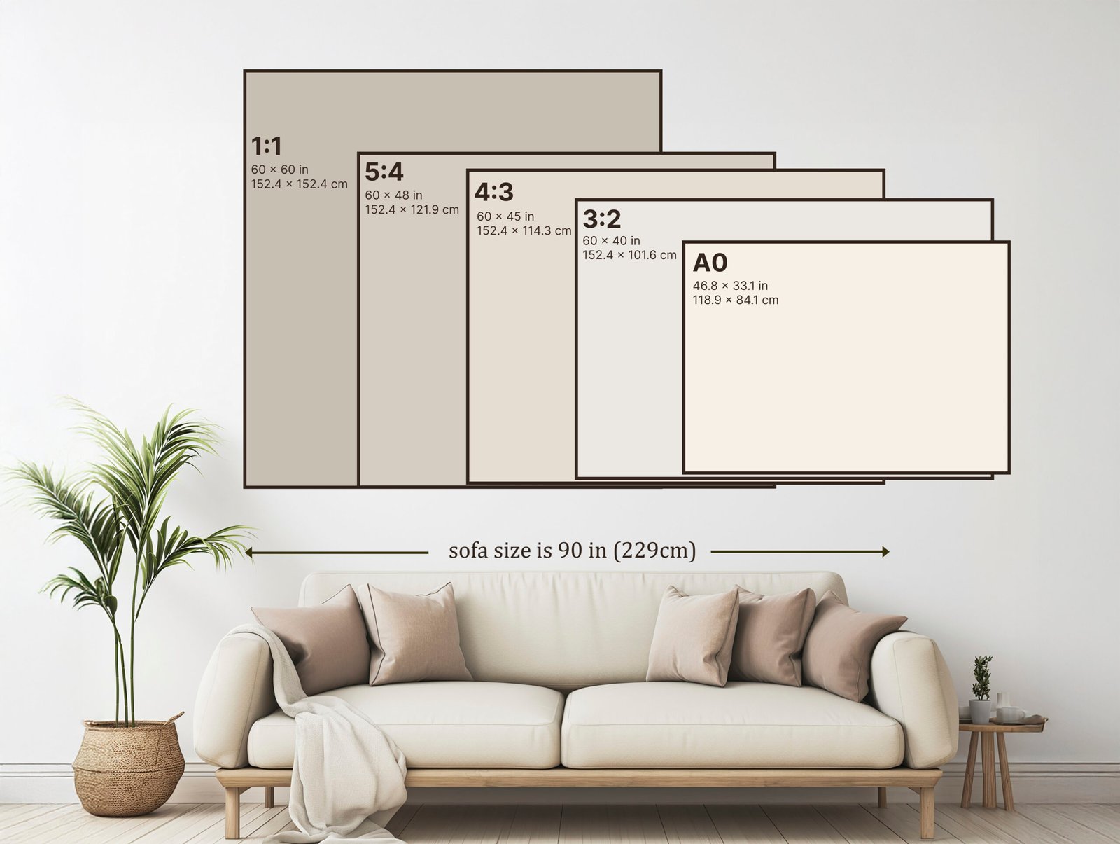 Horizontal Size Guide